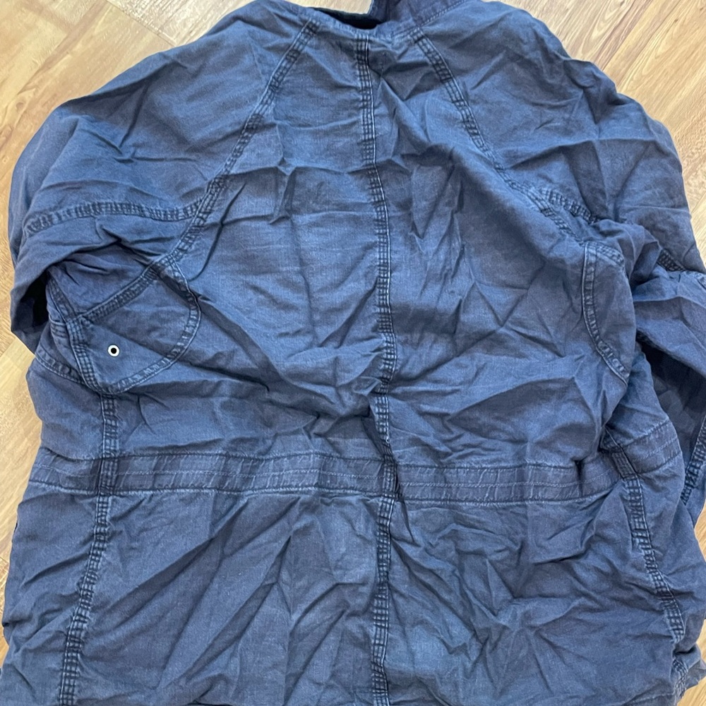 Apolis Navy Button-Up Jacket - Picture 3 of 7